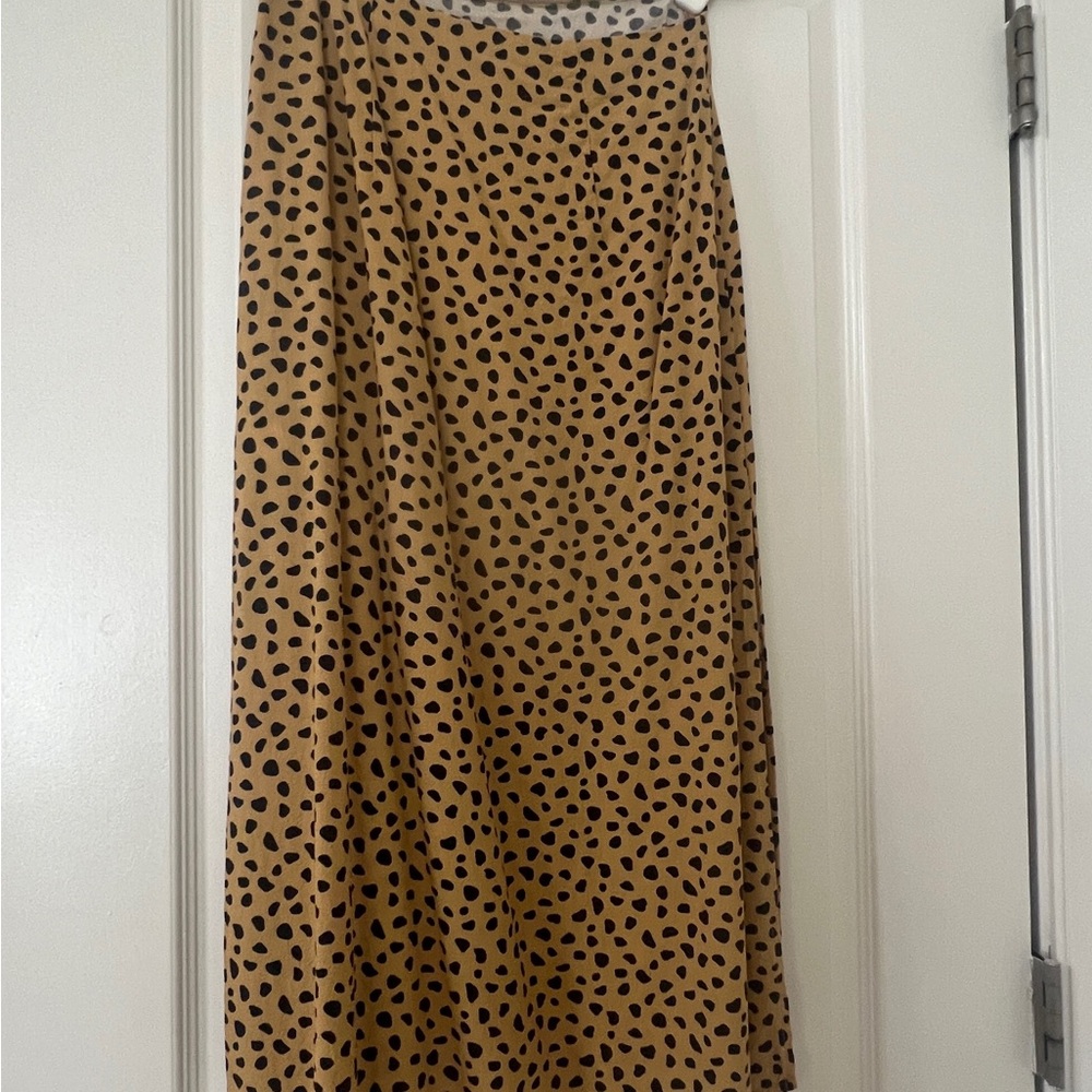 Marine Layer Cheetah skirt